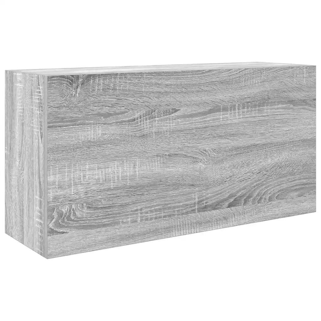 Mobile da Bagno Grigio Sonoma 80x25x40 cm in Truciolato 860090