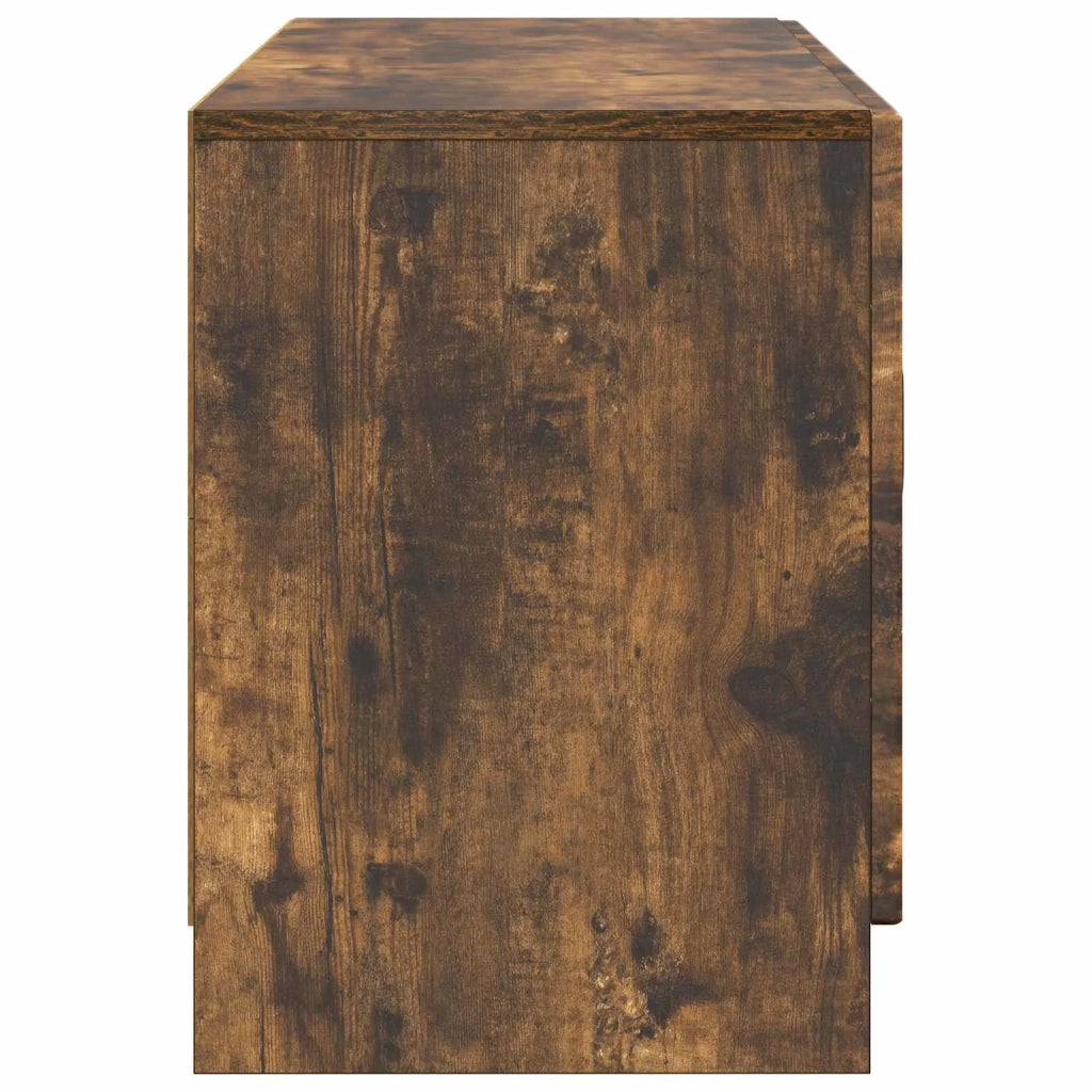 Mobile TV Rovere Fumo 99 x 34,5 x 47 cm Legno ingegnerizzato