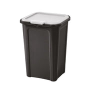 Pattumiere Differenziata Bidone Cover Line Nero Bianco 44 Litri