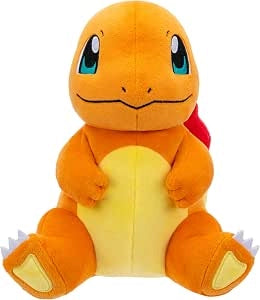 Pokemon Peluche Charmander, 20 cm,Jazwares,Eta 2+