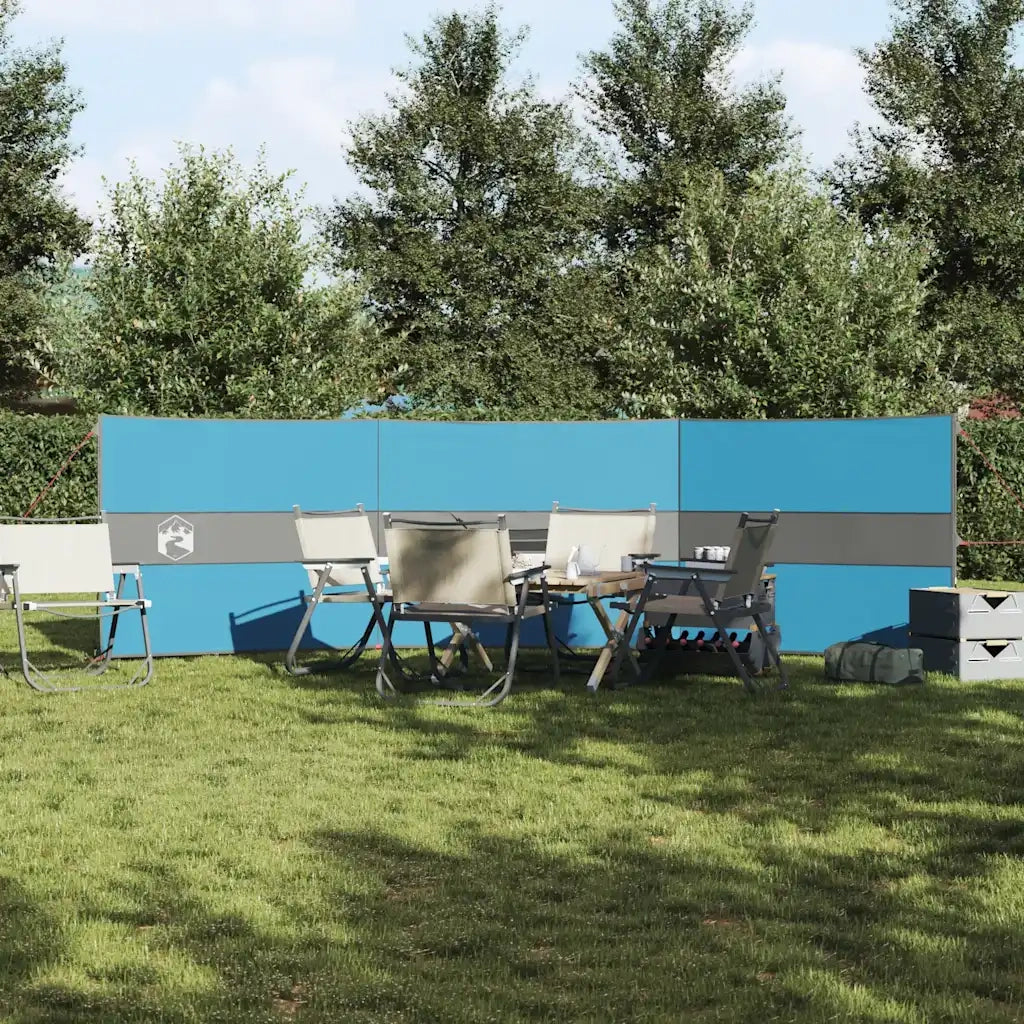 Frangivento da Campeggio Blu 490x123 cm Impermeabile CFW9633436