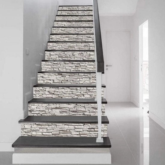 Adesivi per parete e pavimento autoadesivi rimovibili in PVC impermeabili 3D decorativi per la decorazione DIY - 13 pezzi