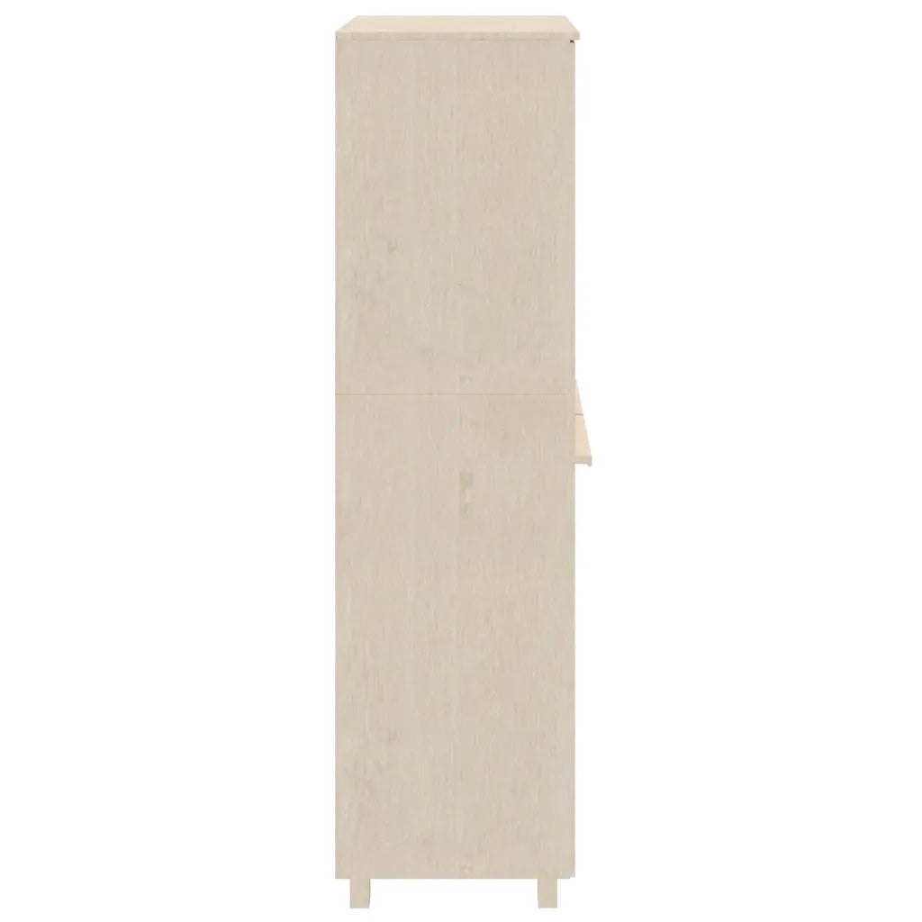 Armadio HAMAR ambra 89x50x180 cm in Legno Massello di Pino CFW9400887