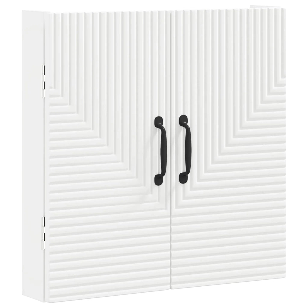 Armadio per Dartboard HAARLEM Bianco 52,5 x 10,5 x 53,5 cm 896885