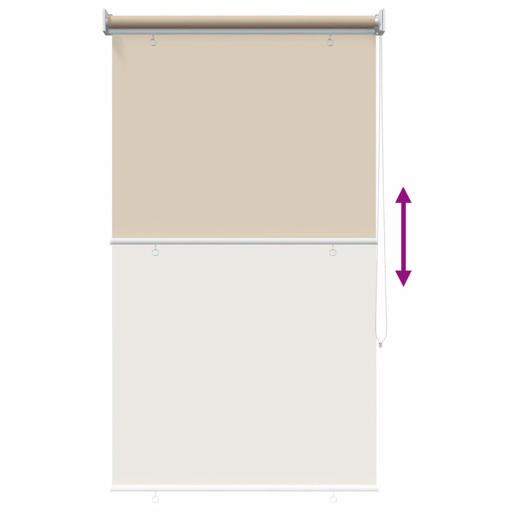 Voletta a rullo con protezione UV Beige 60 x 140 cm Poliestere 42041218