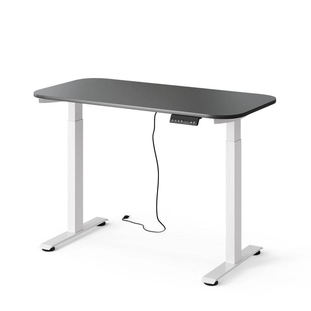 Vicco Scrivania Bianco/antracite 120 x 60 cm 2 motori
