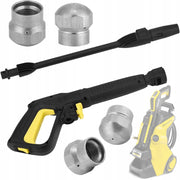 Set di Accessori per Idropulitrice compatibile con Kärcher K2-K7 – Pistola con Lancia e Ugello Vario, 150 Bar, 10 l/min