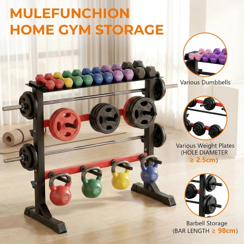 Supporto per manubri pesi per sollevamento pesi per sollevamento pesi fitness Porta Dischi Pesi Manubri per Palestra Casa max. 300 kg