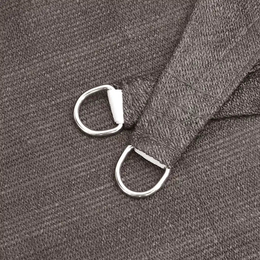 Vela Parasole | Telo Ombra | Vela da ombra 160 g/m2 Antracite 6x8 m in HDPE