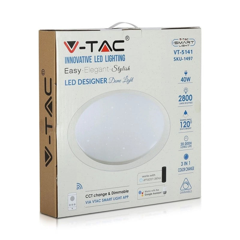 40W LED Domelight Smart WW+CW? 350 Copertura stellata