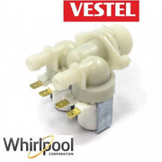 ELEETTROVALVOLA LAVATRICE WHIRLPOOL CARICO ACQUA 2 VIE VESTEL 481202308055 - Whirlpool Ariston Hotpoint