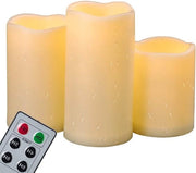 Luminarie LED a olio acqua-resistenti con timer e controllo a distanza, alimentate da grandi batterie, senza fiamma, con effetto fiamma, per esterni, decorazioni per patio