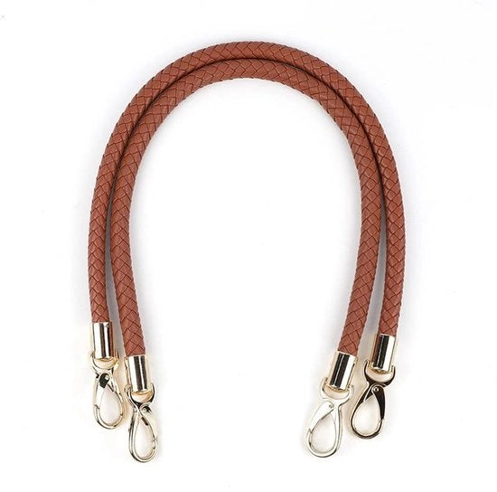 Due Tasche di Protezione con Cerniera in PU-Kunststof - Tasche di Ricambio con Cerniera - Cinturino per Borse a Mano - Maniglia - Comodo da Usare