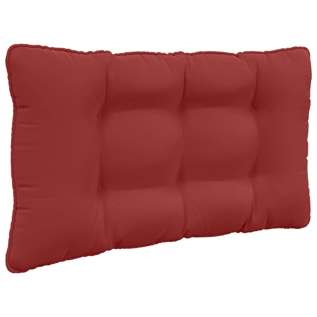Cuscino per divano da esterno 2 pcs Rosso vino Poliestere