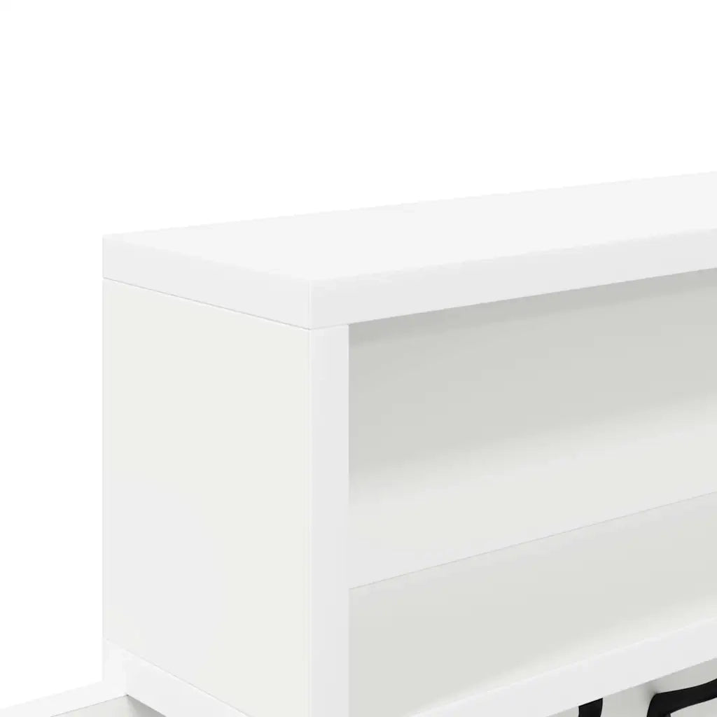 Appendiabiti a muro Bianco 100 x 12 x 43,5 cm Legno multistrato 874411
