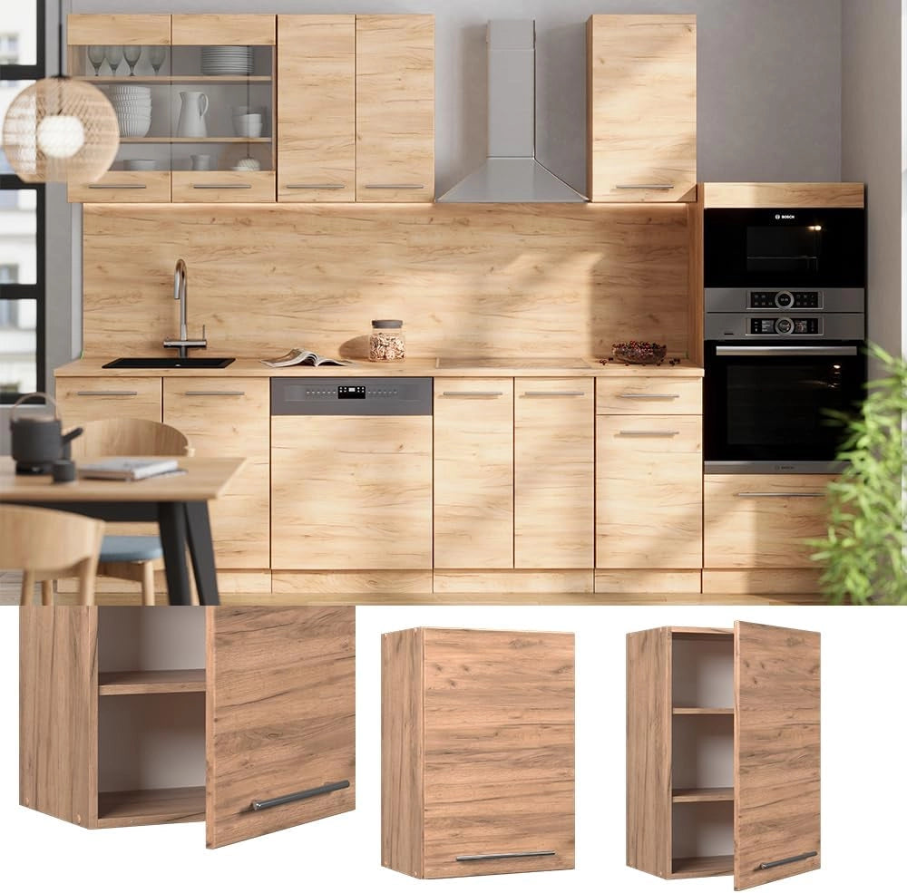 Pensile da cucina Fame-Line, Quercia dorata, 50 cm