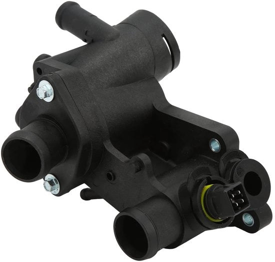 Contenitore Termostato Liquido Refrigerante - Sostituzione per Felicia 6U1/6U5 - Montaggio - ABS+Metallo - OE 032121111N - Resistenze agli urti - Termostato del liquido refrigerante