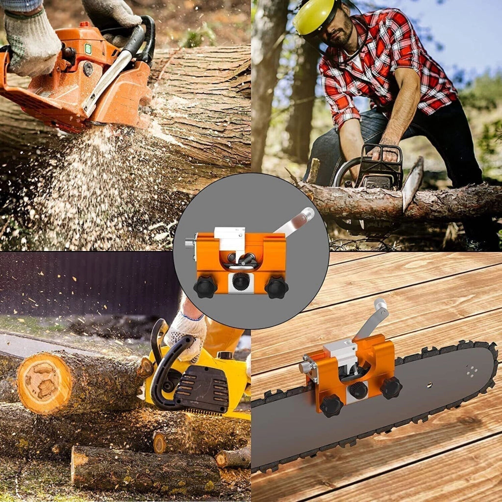AFFILACATENE PROFESSIONALE MANUALE AFFILA CATENA MOTOSEGA AFFILATRICE PORTATILE