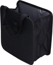 Zac di stoccaggio netto per auto - supporto per borsa - contenitore di rifiuti portatile per auto - organizzatore multifunzionale di una cesta di plastica per rifiuti.