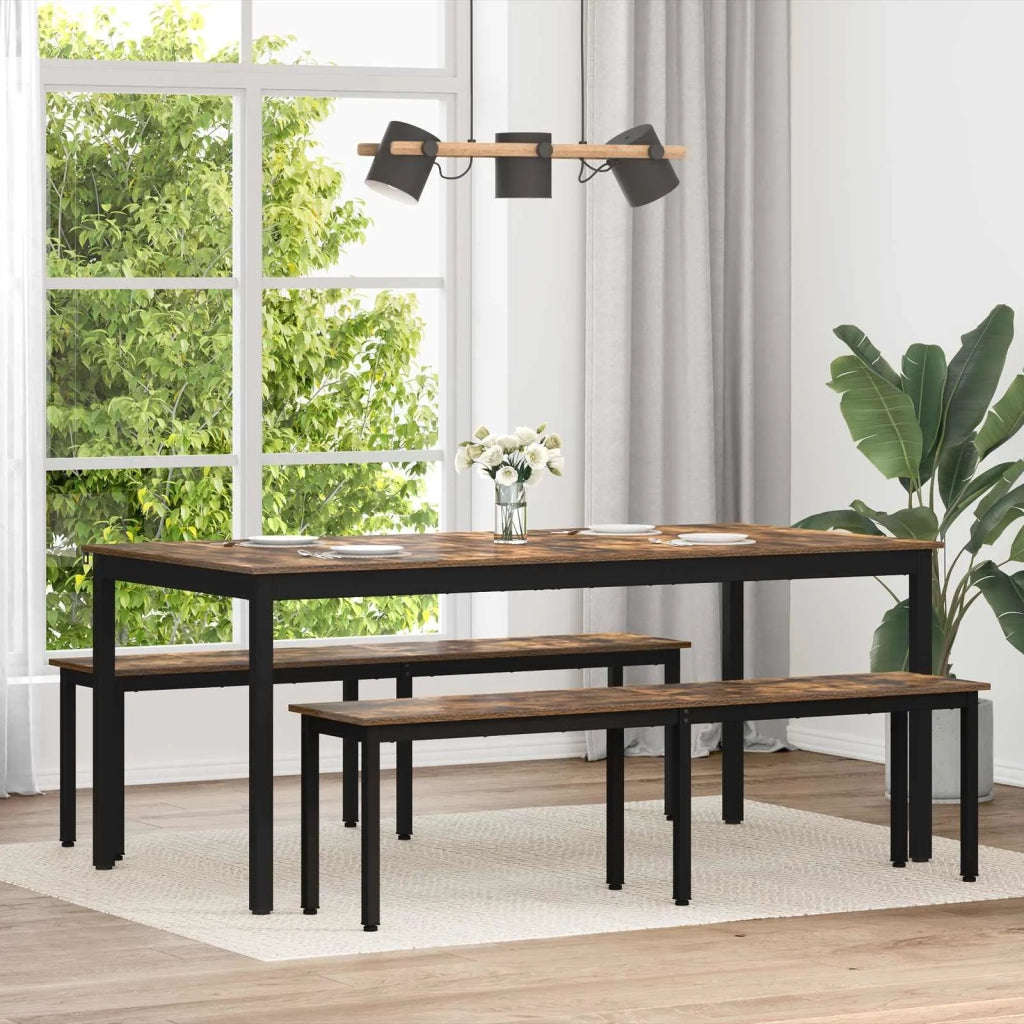 Tavoli da pranzo 2 pcs 180 x 90 x 75 cm Legno multistrato