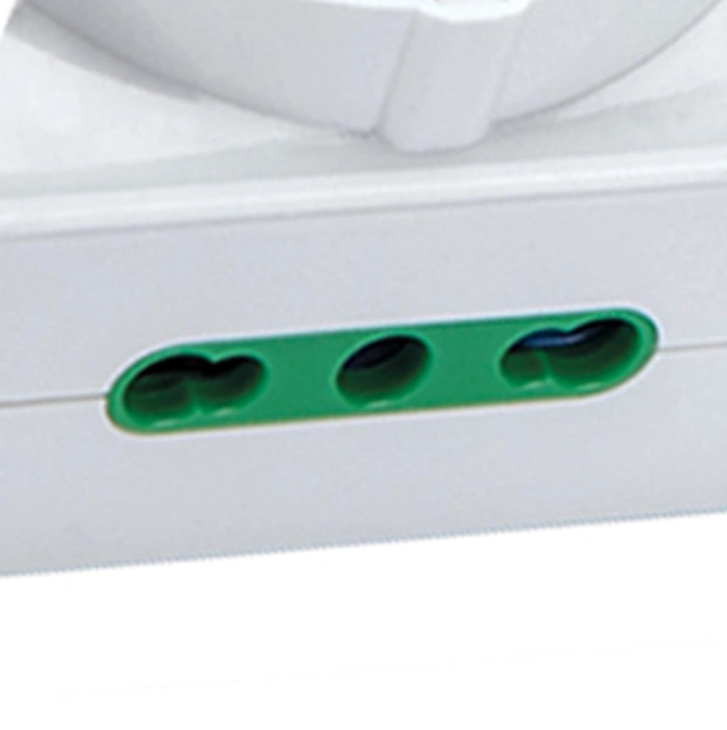 Multipresa Bipasso Schuko con Termico Triax Fme Bianco 2 Pezzi 7403241