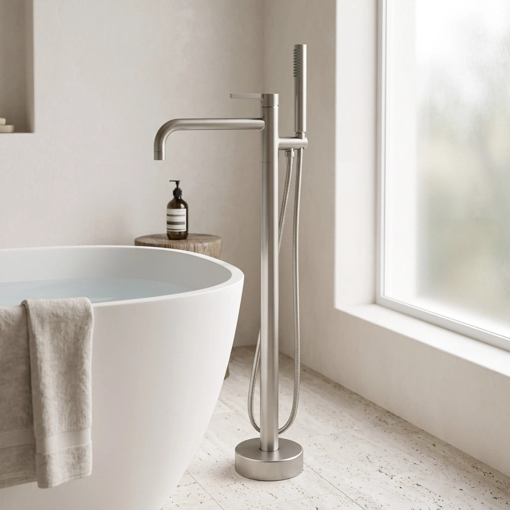 Rubinetto Indipendente Rea Foster Brush Nickel