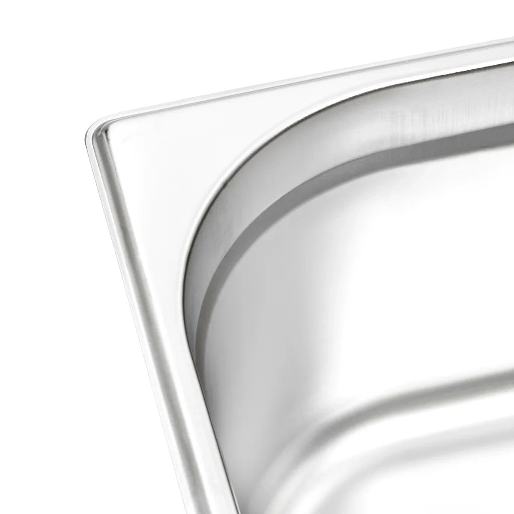 Contenitori Gastronorm 2 pz GN 1/2 150 mm in Acciaio Inox 50889