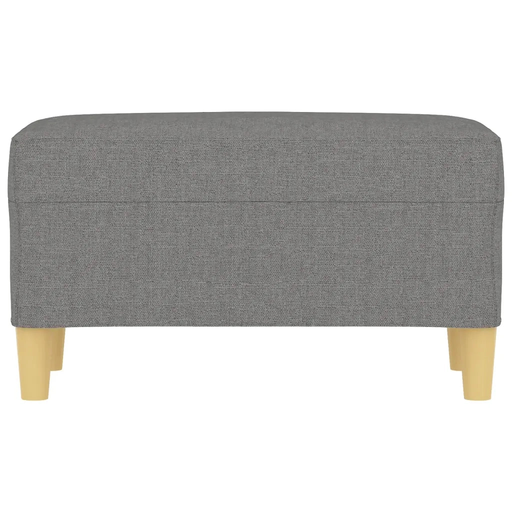 Panca Grigio Scuro 70x35x41 cm in Tessuto CFW4900531