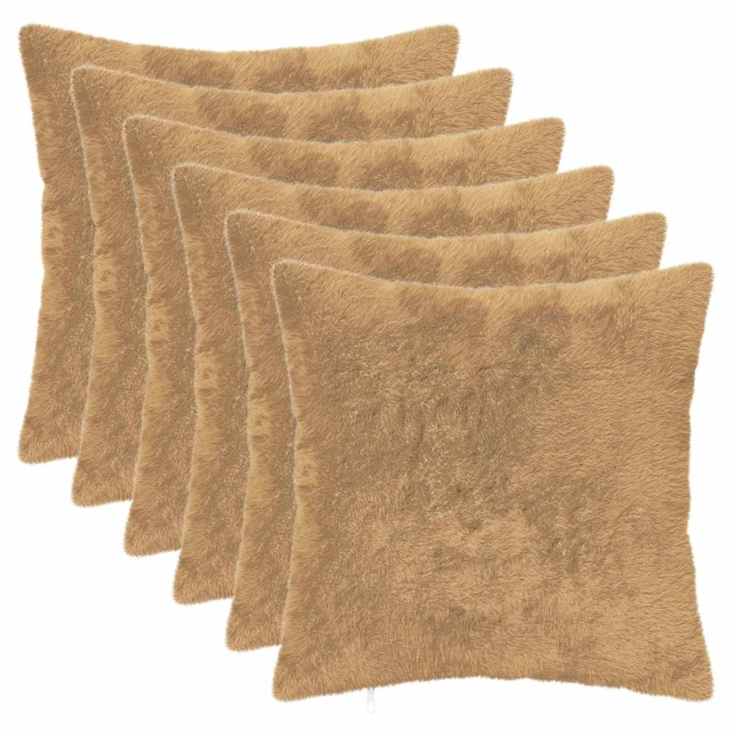 Federa 6 pz HEERLEN Tortora 45 x 45 cm 910694