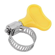 Serratura a clip per tubi in acciaio inossidabile - 10 pezzi - maniglia in plastica - regolabile - resistente alla corrosione - duraturo - clip per tubi