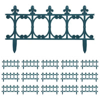 Bordature per Prato 16 pz Verde 10 m in PP cod mxl 9760