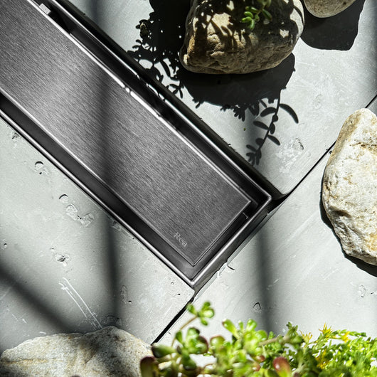 Scarico Lineare Rea Neox Pro Nickiel Brush 70