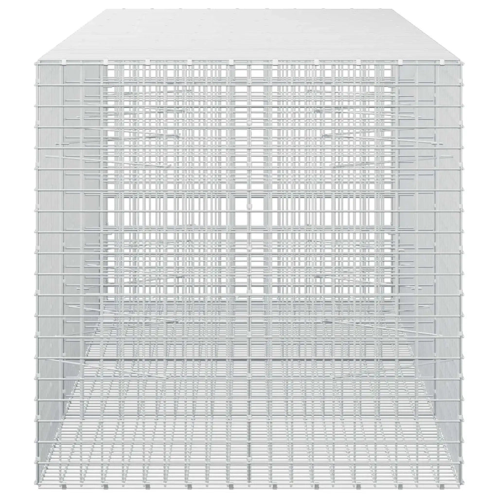 Gabion con Filo da 3,5 mm e Maglia da 5x5 cm 350x100x100 cm 3462433