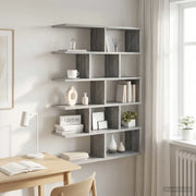 Scaffale da parete Sonoma grigio 70 x 20 x 100 cm 8012153