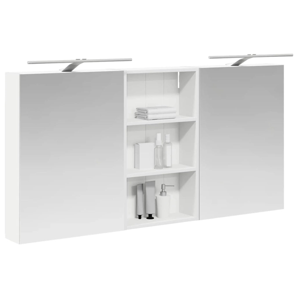 Set di Armadi da Bagno con lo scaffale 3 pcs 140 x 14,5 x 70 cm 3403784