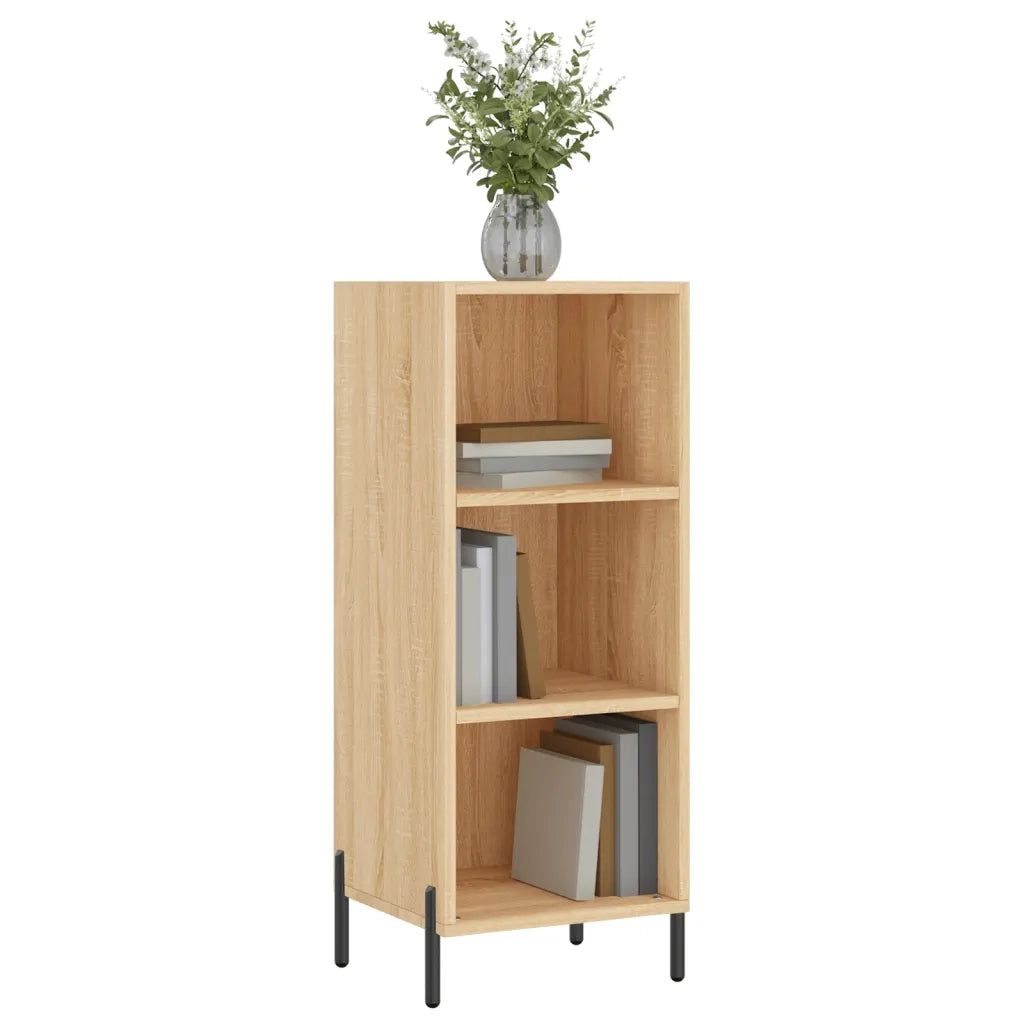 Credenza | Madia | Buffet da pranzo | Armadio da pranzo Rovere Sonoma 34,5x32,5x90 cm in Legno Multistrato