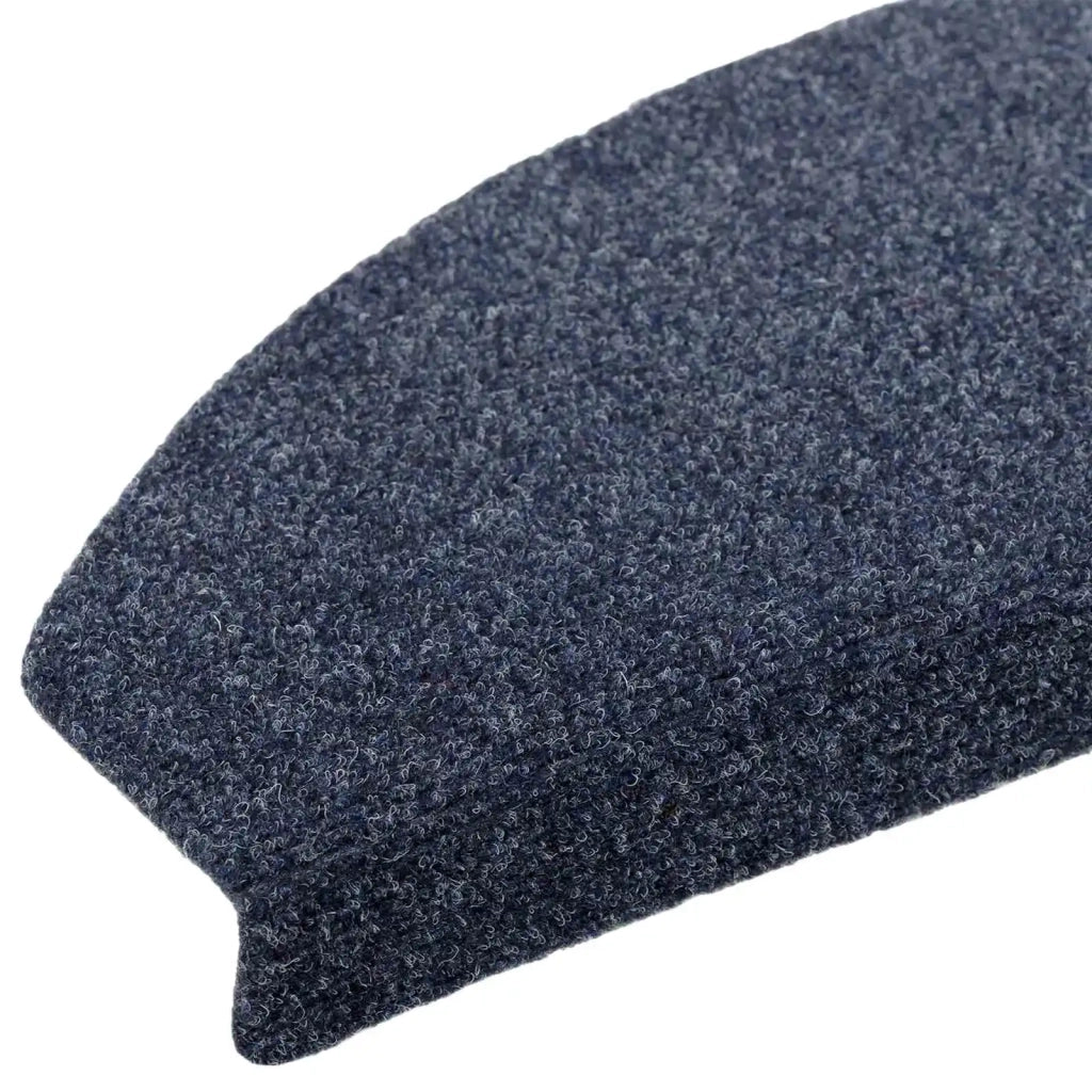 Tappetini per scale autoadesivi 15 pcs Blu 80 x 24,5 x 3,5 cm 42038669