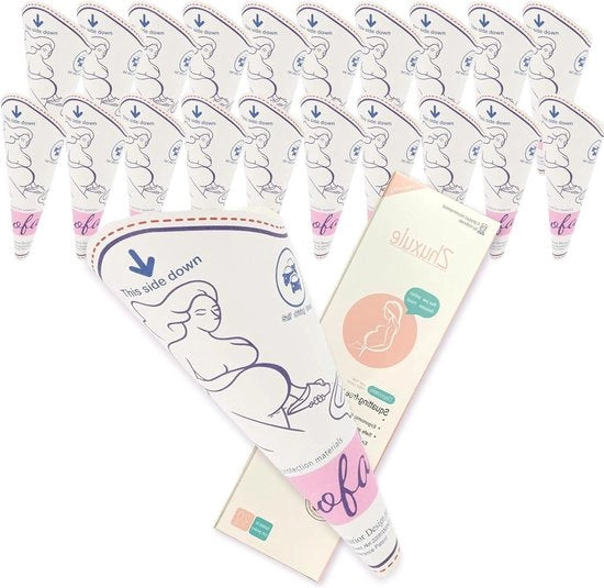 Pannelli di assorbimento per urina per donne - 20 pezzi - Bacinella rosa - Cannula per urina per toilette da campeggio - Attività all'aperto - Viaggi e campeggio - Pannello assorbente per urina per donne