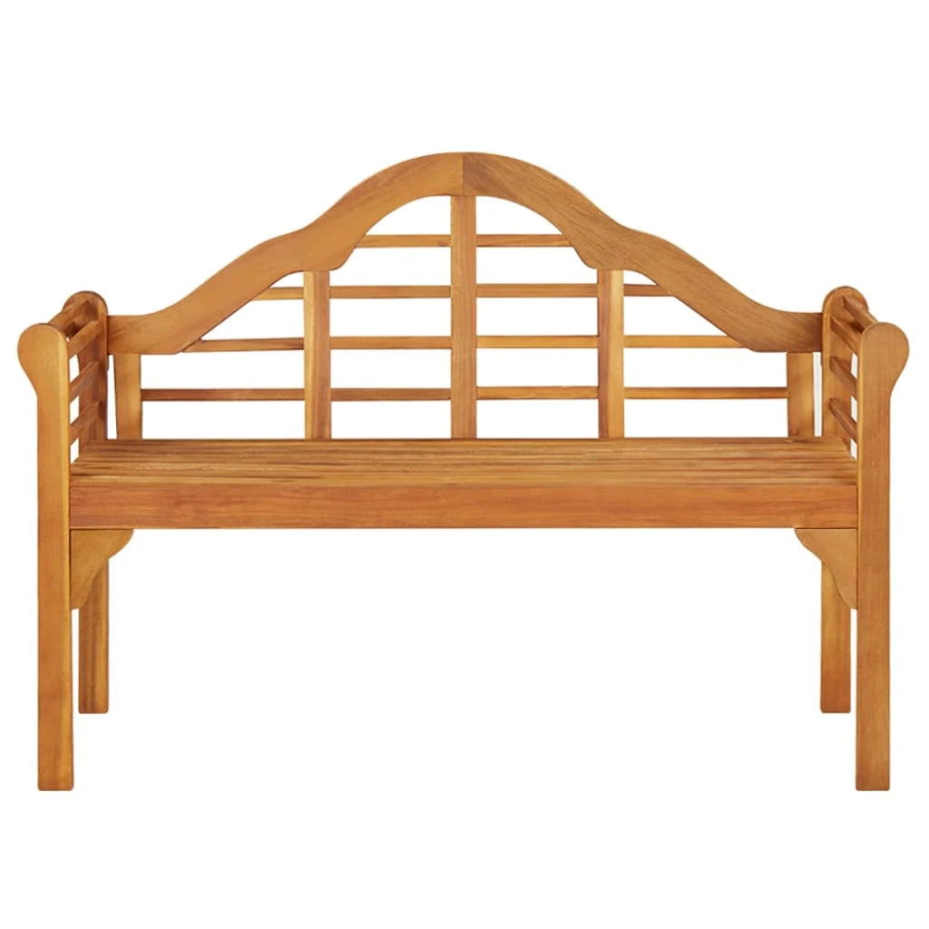 Panca da giardino mobili da esterno terrazza 125 cm legno massello di acacia 02_0011231