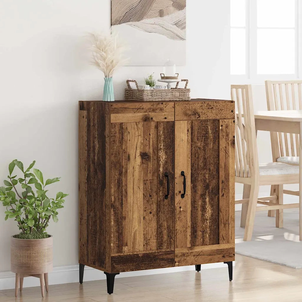 Credenza | Madia | Buffet da pranzo | Armadio da pranzo Legno vecchio 69,5 x 34 x 90 cm Legno multistrato