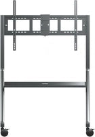 Viewsonic vb-stnd-009 supporto per display espositivi 2,67 m (105") nero, argento