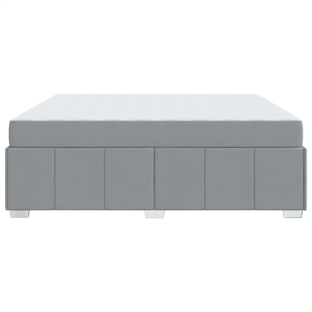Struttura del letto Grigio chiaro 180 x 200 cm Tessuto 3398300