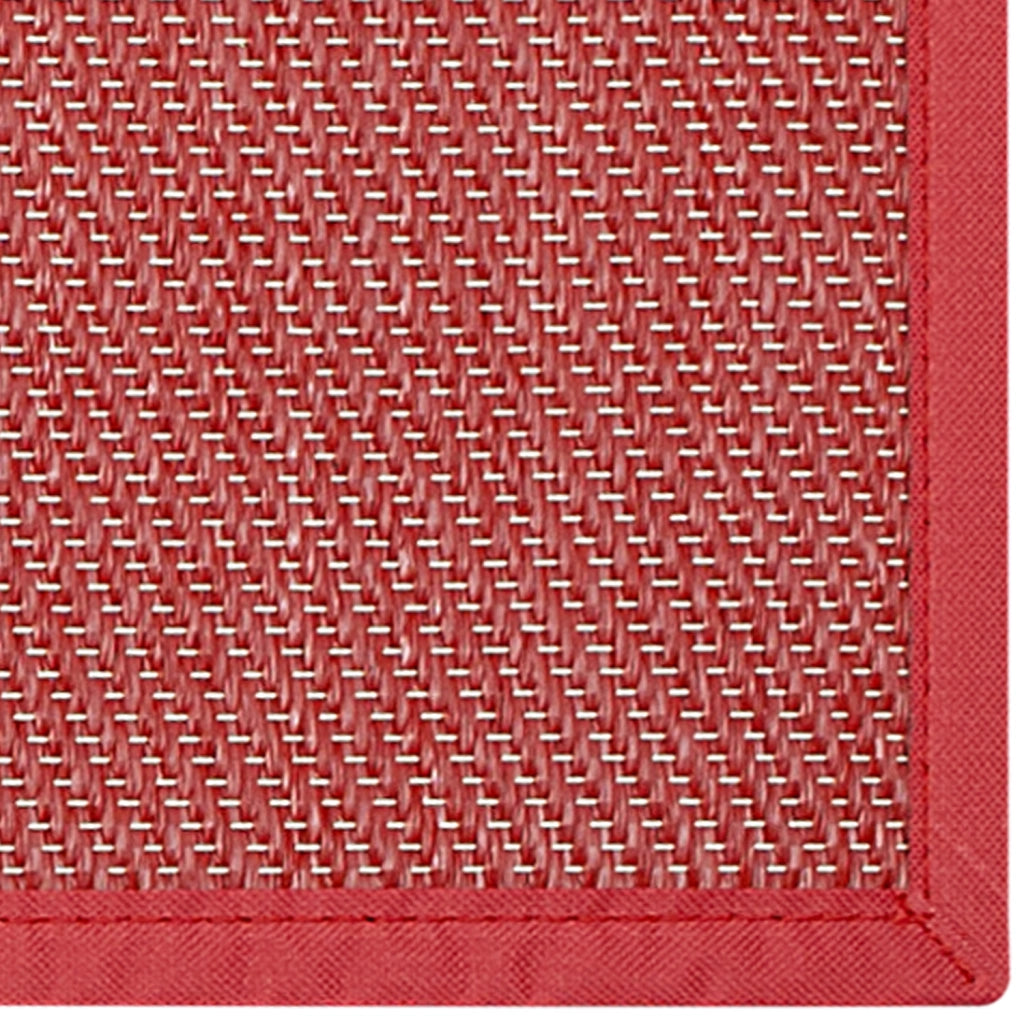 Tappeto vinilico di alta qualità rosso 60x90