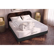 Pacchetto letto completo - Materasso 200x200cm + Box spring con doghe (kit) + 2 cuscini + Piumino - Nottingham