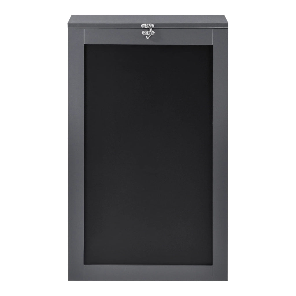 Tavolo pieghevole da parete scrivania pieghevole da parete MDF 156 cm grigio 03_0004359