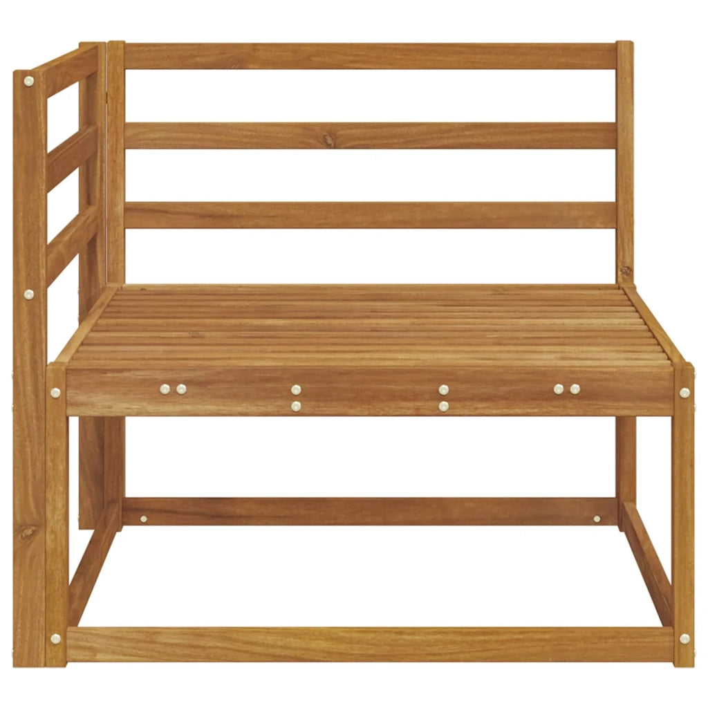 Divano Angolare da Esterno Naturale 83 x 83 x 73 cm