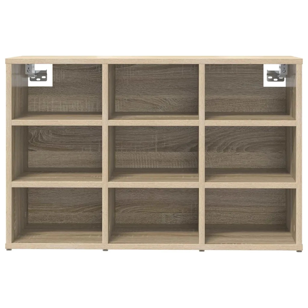 vidaXL Scarpiera rovere sonoma 77.5 x 30 x 51 cm Legno multistrato