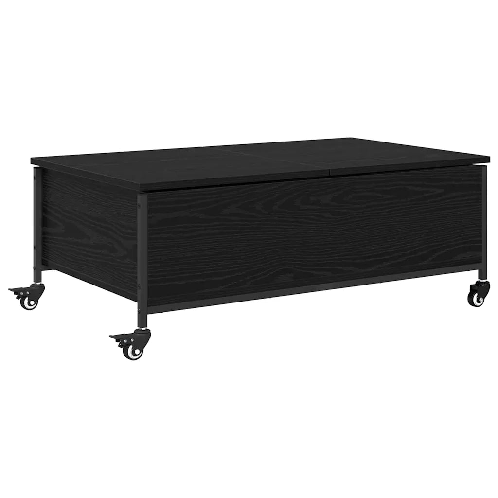 Tavolino da salotto Rovere Nero 91 x 55 x 32 cm 883003