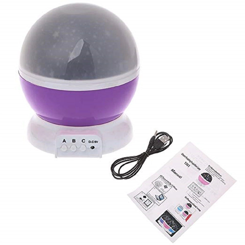 Trade Shop - Star Master Lampada Proiettore Luci Led Effetto Cielo Stellato Colore Notte 5v -