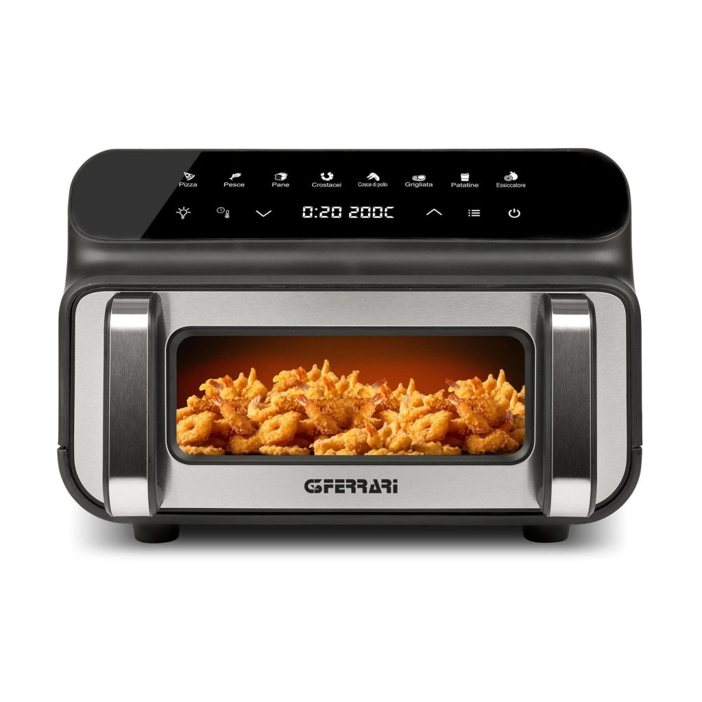 G3 Ferrari G10181 friggitrice Singolo 10 L Indipendente 2000 W Nero, Acciaio inossidabile